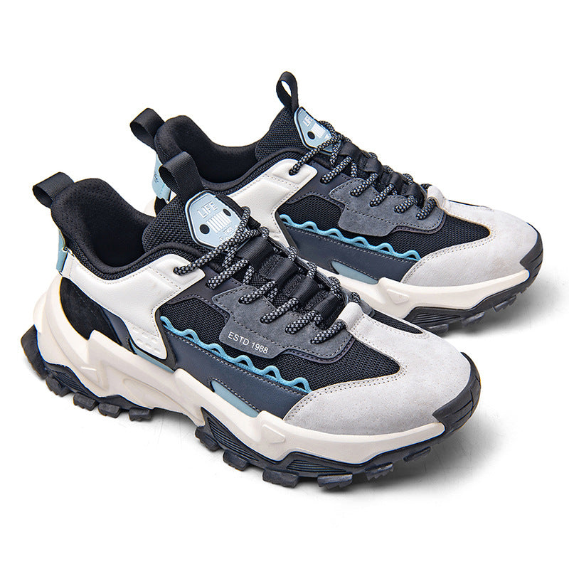Casual outdoor style large size men's running shoes