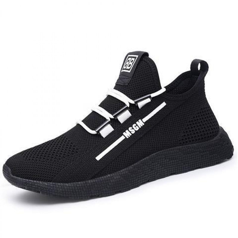 Breathable casual colored youth student running shoes