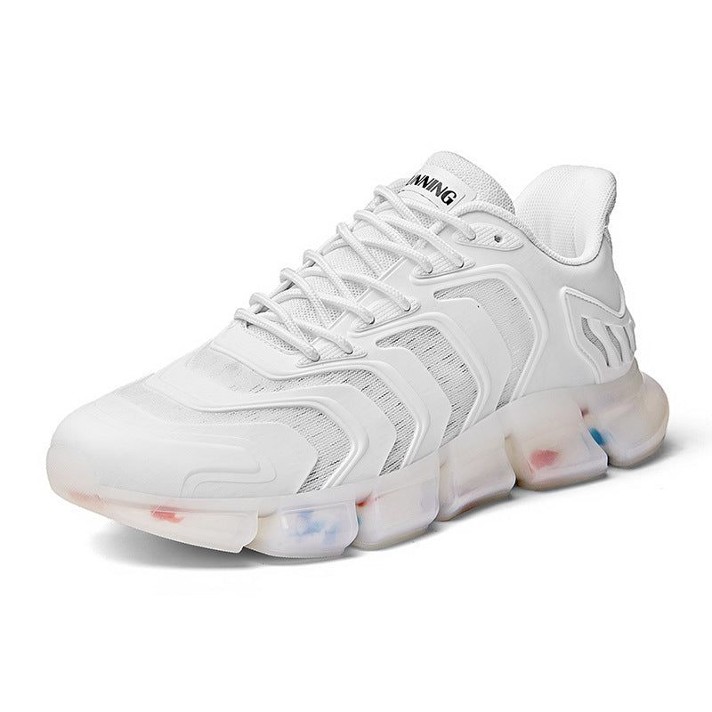 Colorblock luminous casual shoes