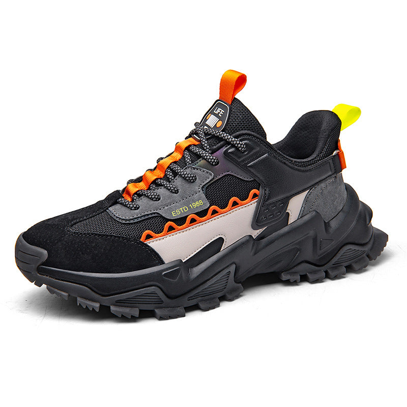 Casual outdoor style large size men's running shoes
