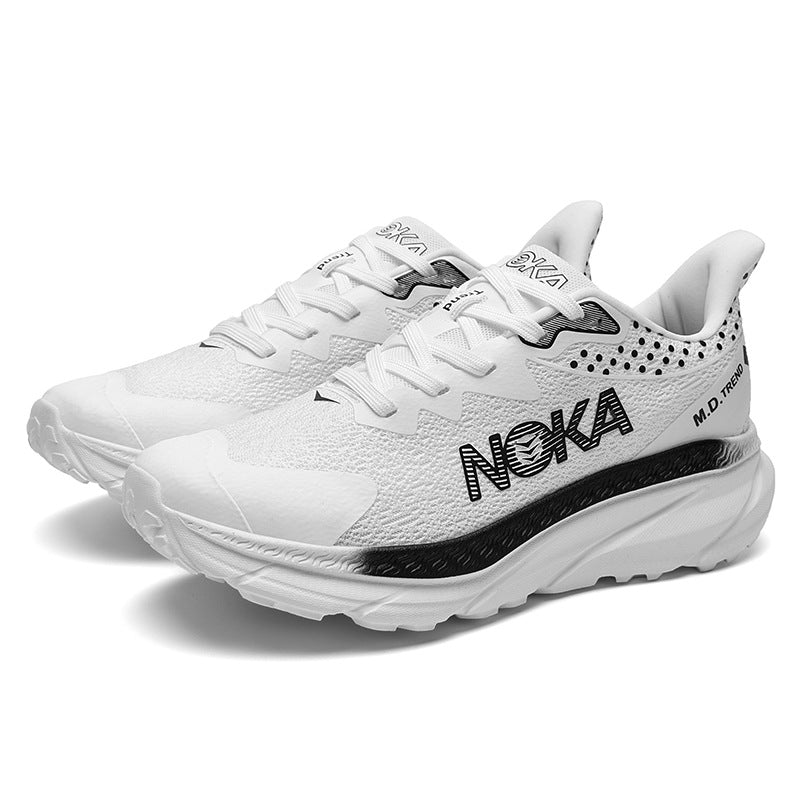 Sports Men's Shoes Low-top Platform Fly Woven Mesh Running Shoes