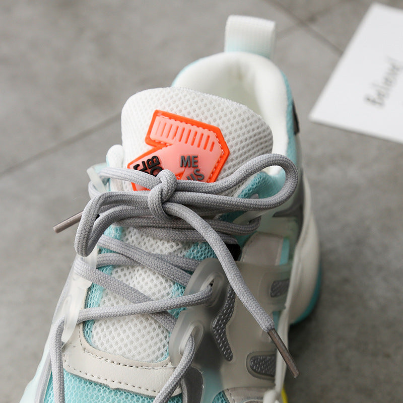 All-match thick bottom running shoes