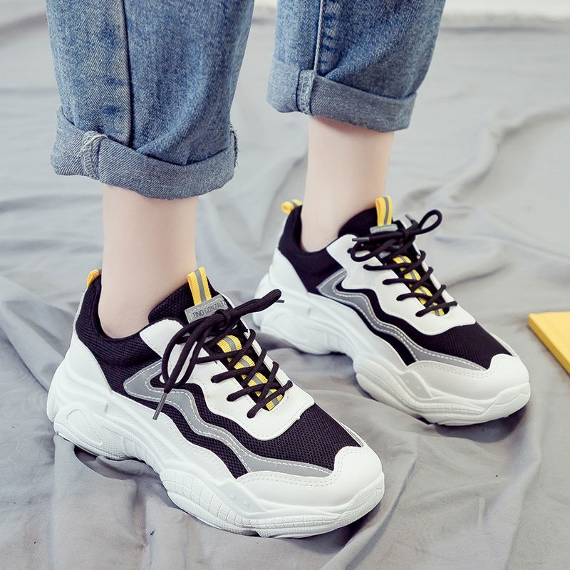 Luminous breathable men's shoes