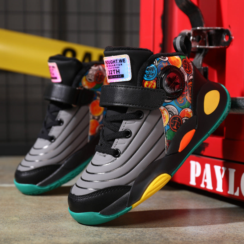 Warm And Leisure Student Running Sneakers With Cotton