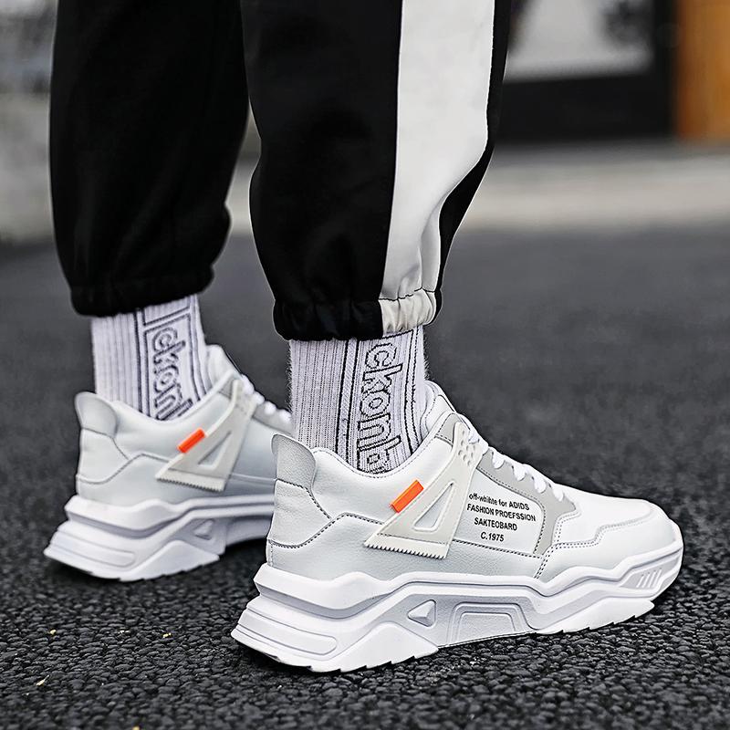 Thick-soled daddy shoes sneakers boys running net shoes