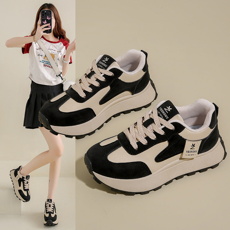 Women's Casual All-matching Printed Sports Running Shoes