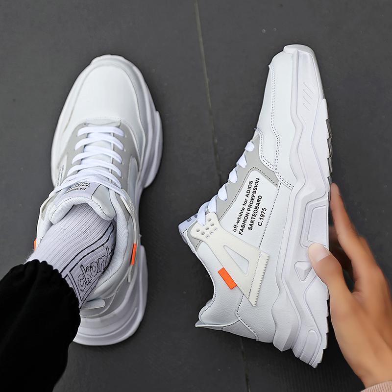 Thick-soled daddy shoes sneakers boys running net shoes