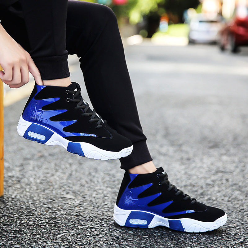 High air cushioned running shoes
