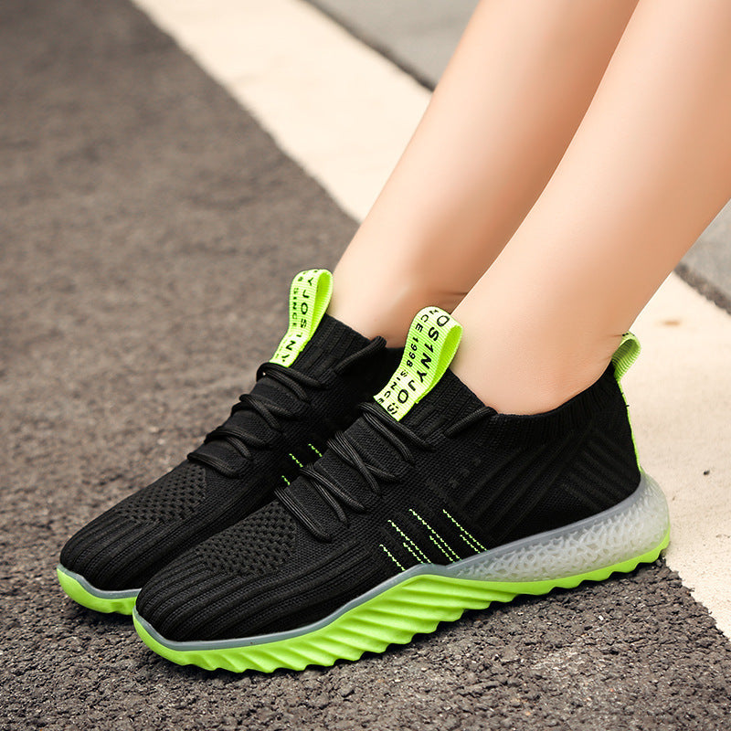 Junior High School Students' Shoes, Sneakers, All-match Student Running Shoes, Breathable Net Shoes, Summer Women