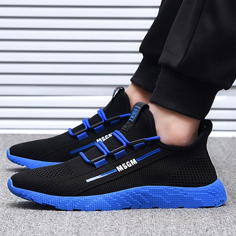 Breathable casual colored youth student running shoes