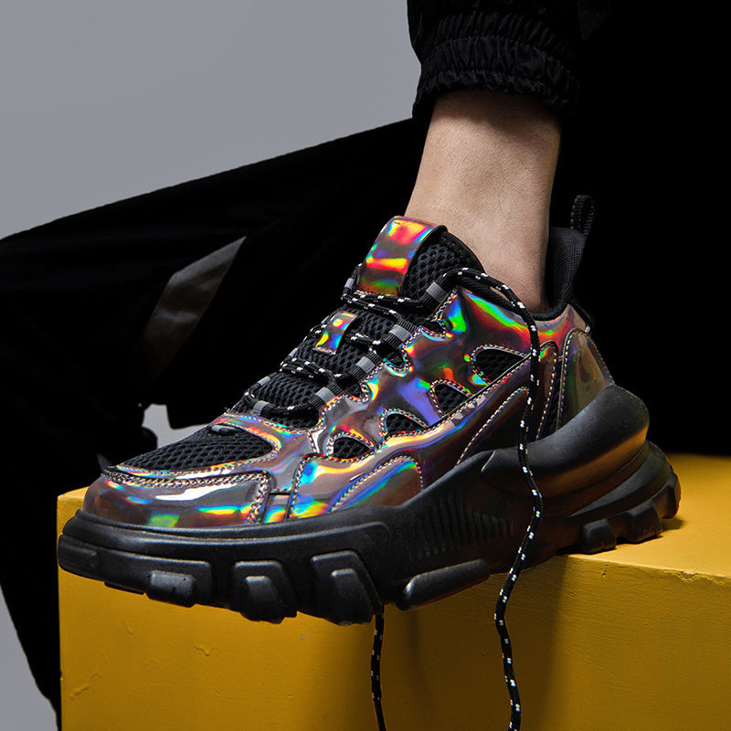 Youth casual breathable sports running shoes