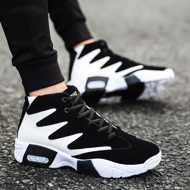 High air cushioned running shoes