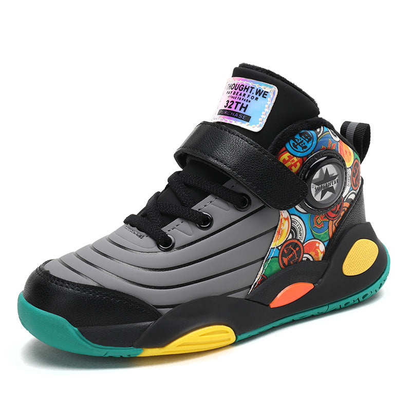 Warm And Leisure Student Running Sneakers With Cotton