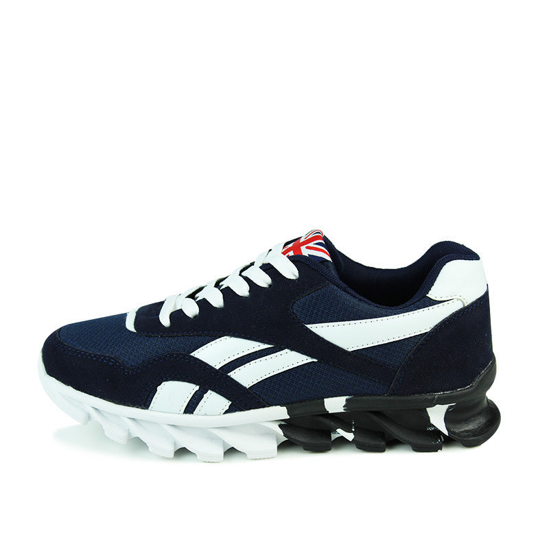 Fashion trend sports running shoes Korean style breathable net shoes