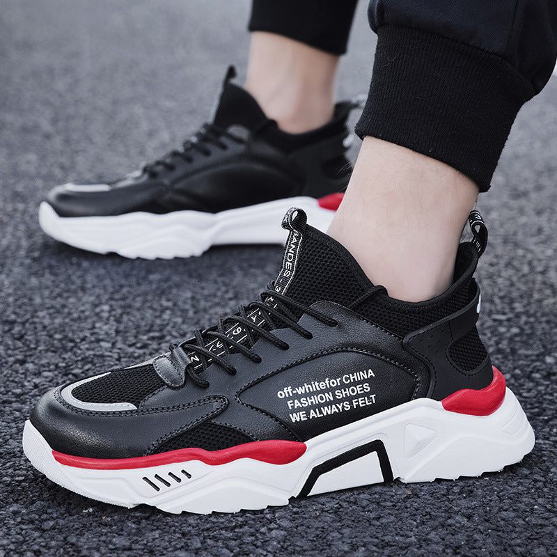 Sports shoes men's mesh breathable canvas shoes