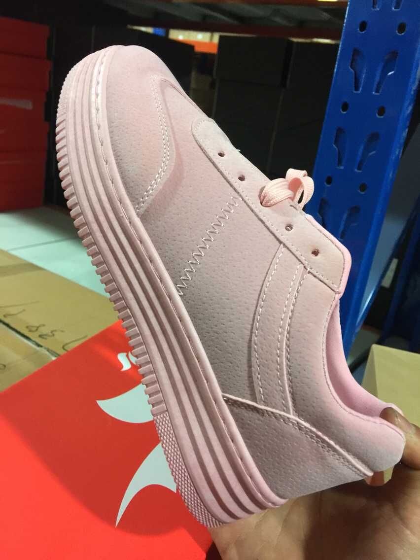 White Leather Lace Up Shoes Casual Sports Shoes