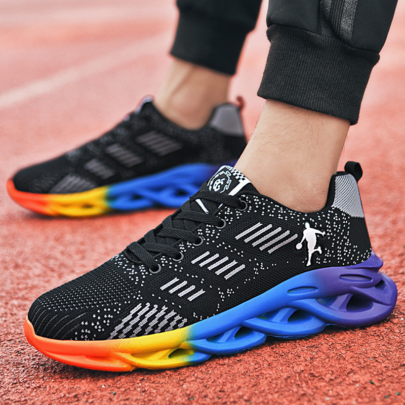Children's sports breathable net shoes