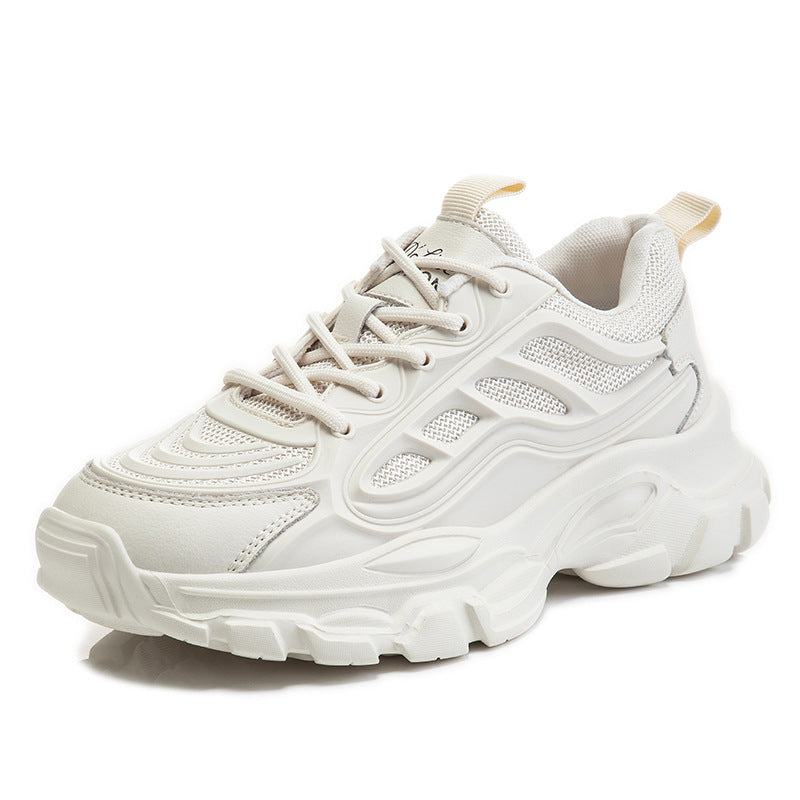 Casual Running Shoes With Increased Thick Sole