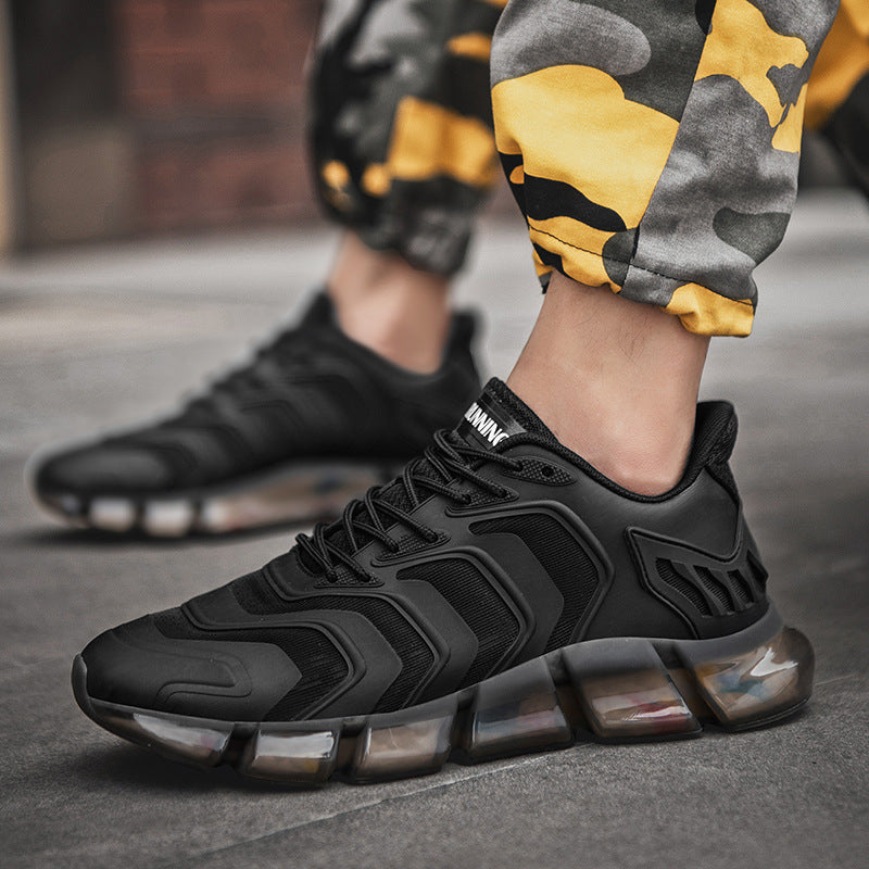 Colorblock luminous casual shoes