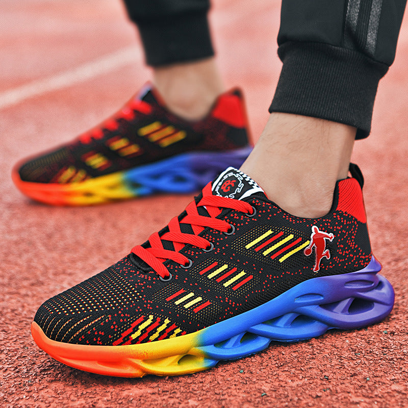 Children's sports breathable net shoes