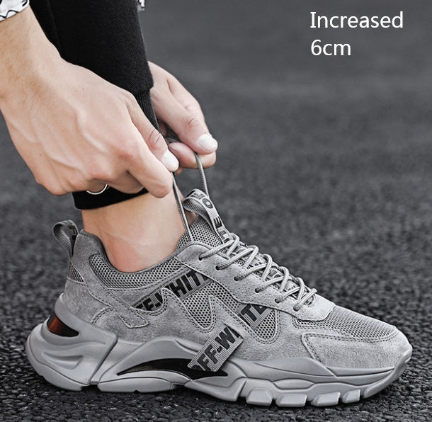 Men's sports and leisure mesh running shoes