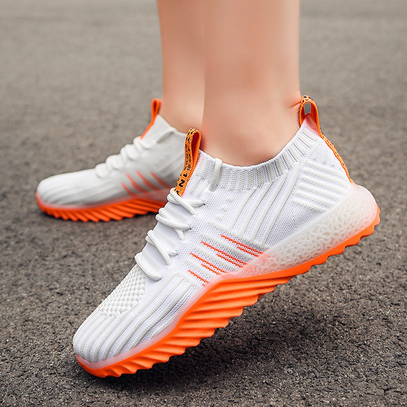 Junior High School Students' Shoes, Sneakers, All-match Student Running Shoes, Breathable Net Shoes, Summer Women