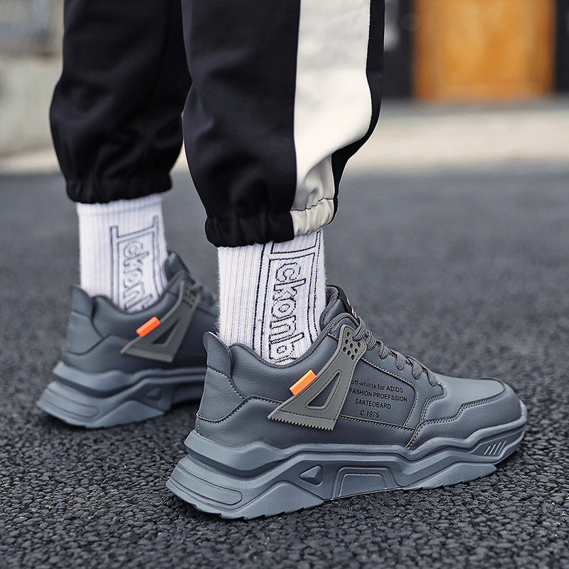 Thick-soled daddy shoes sneakers boys running net shoes