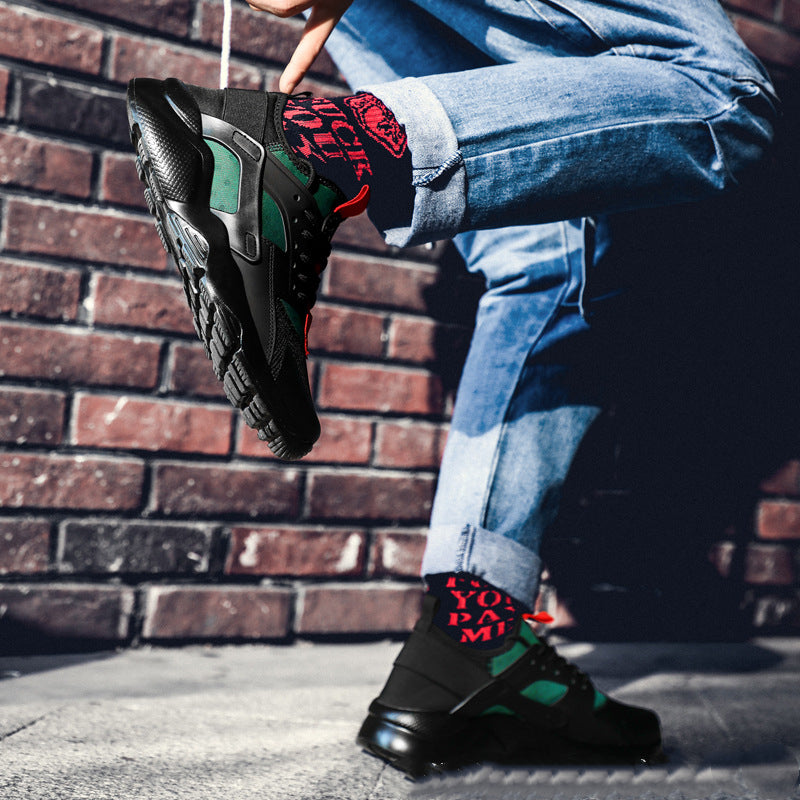 Men'S Running Shoes Couple Casual Shoes Mesh Sneakers