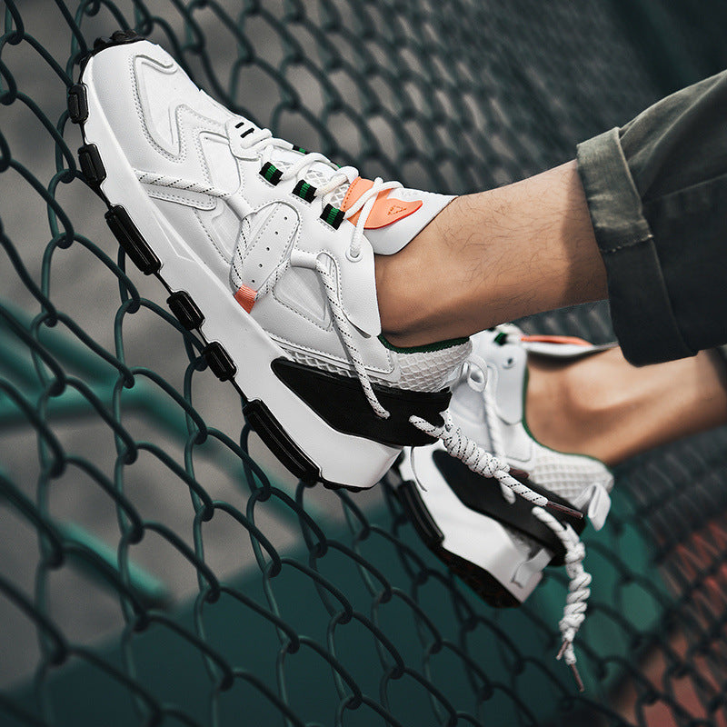 Platform sports youth running shoes