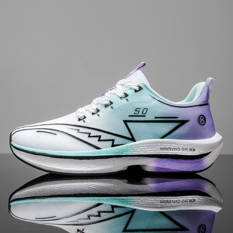 Youth And Children's Racing Sports Flying Electric 5c Running Shoes