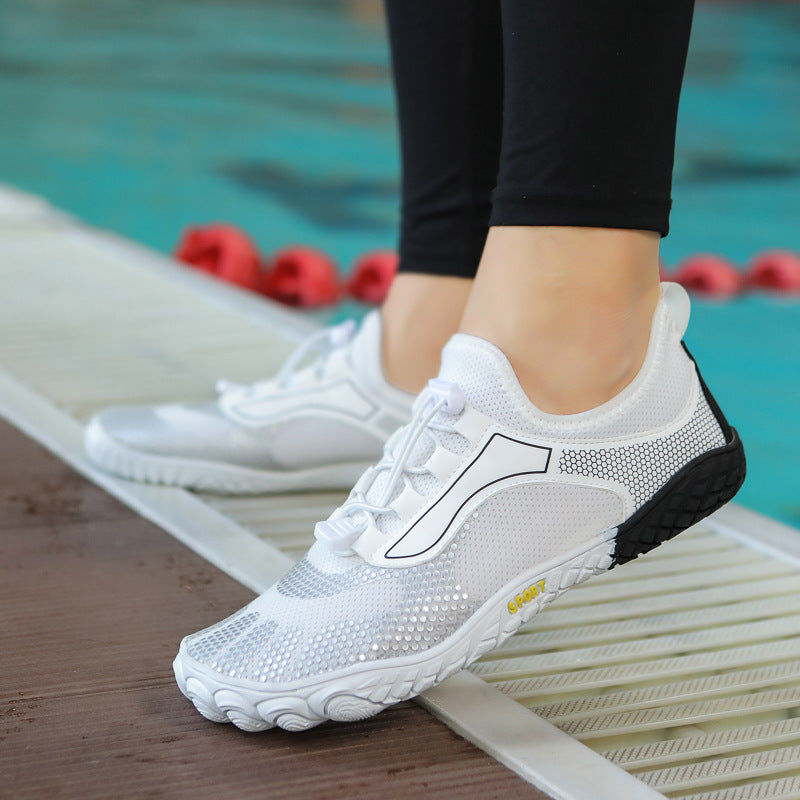 Upstream Shoes Running Fitness Men Wading Beach Swimming Shoes Women