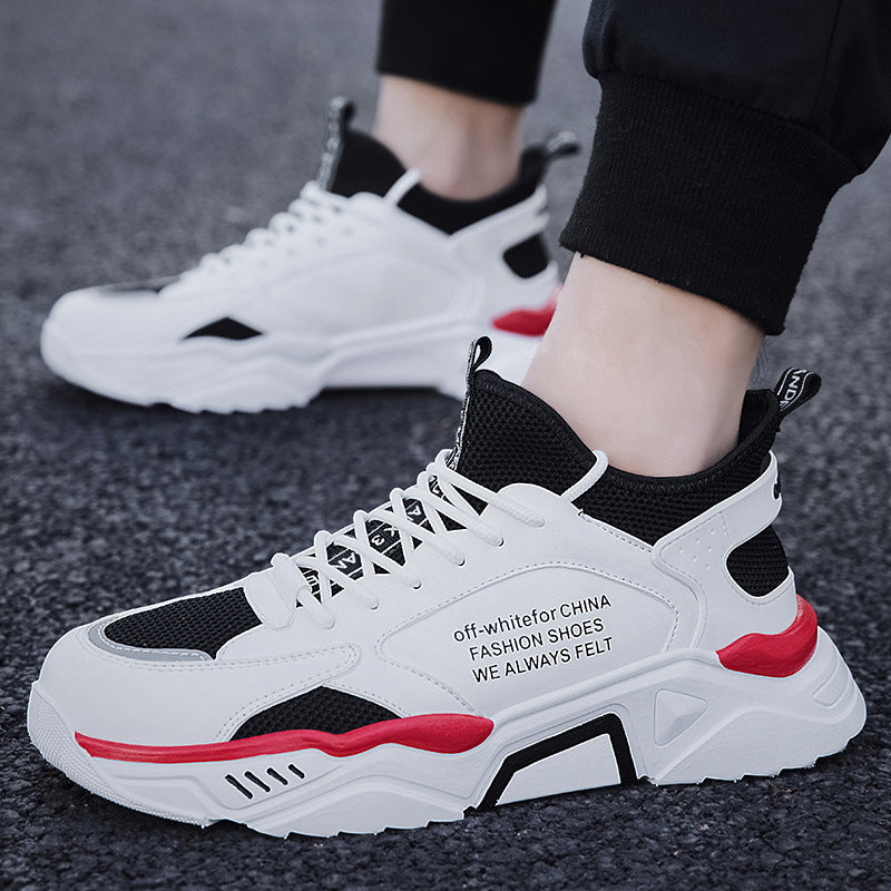 Sports shoes men's mesh breathable canvas shoes