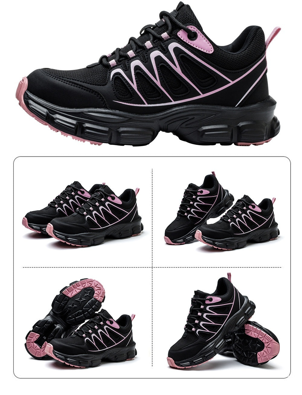 Shoes Anti-smashing And Anti-penetration Steel Toe Cap Work Shoes Safety Protection Women's Labor Protection Shoes Lightweight