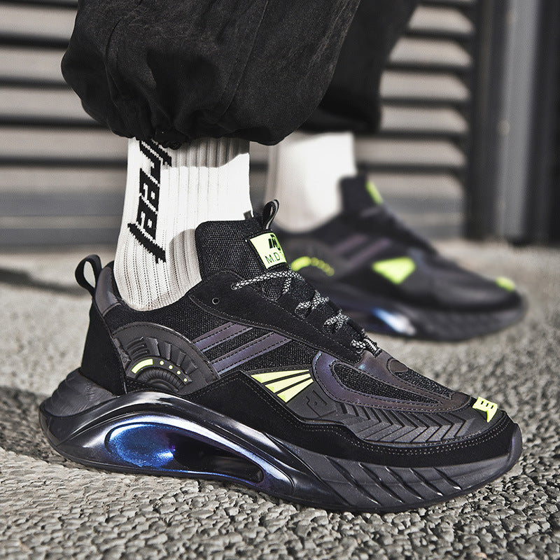 Student Trend Sports Casual Shoes Reflective Running Shoes