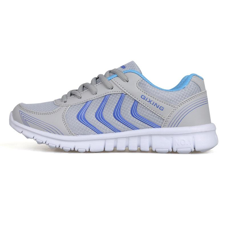 Ladies Running Shoes Ultralight Low-top Casual White Shoes