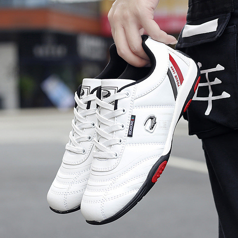 Sneakers Men's Casual Shoes Father Dad Shoes Old Man Leather Shoes
