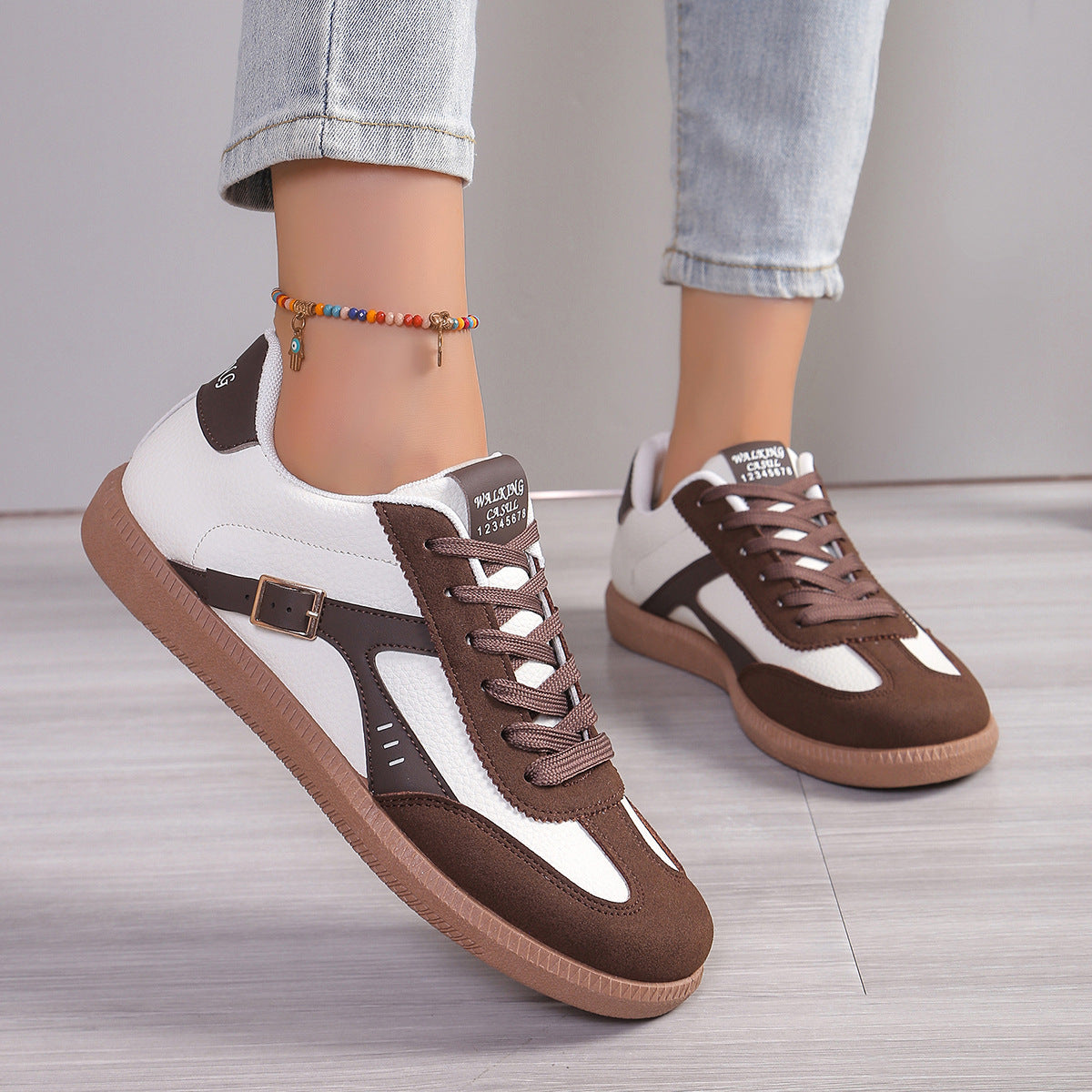 Women's Shoes Plus Size German Training Shoes Classic Round Toe