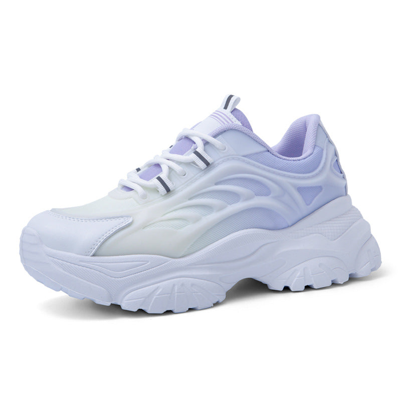 Colorful Women's New Sports Flat Running Shoes