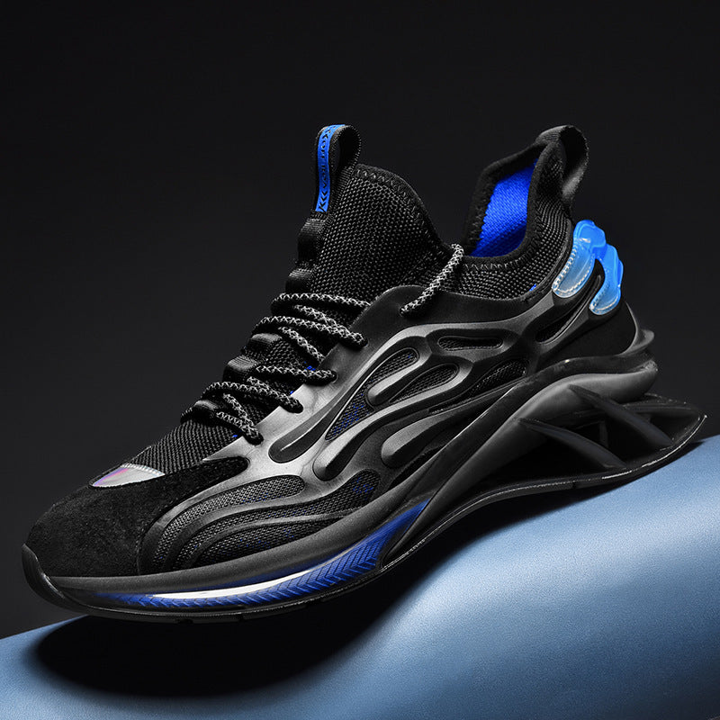 New Men's Trend Summer Breathable Fluorescent Outdoor Running Shoes