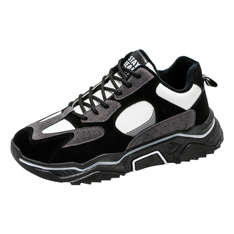 Thickened warm men's shoes