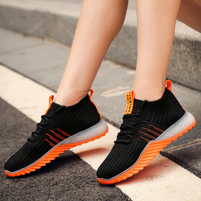 Junior High School Students' Shoes, Sneakers, All-match Student Running Shoes, Breathable Net Shoes, Summer Women