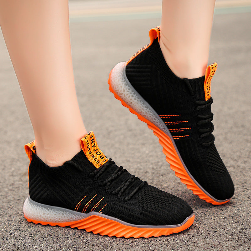 Junior High School Students' Shoes, Sneakers, All-match Student Running Shoes, Breathable Net Shoes, Summer Women