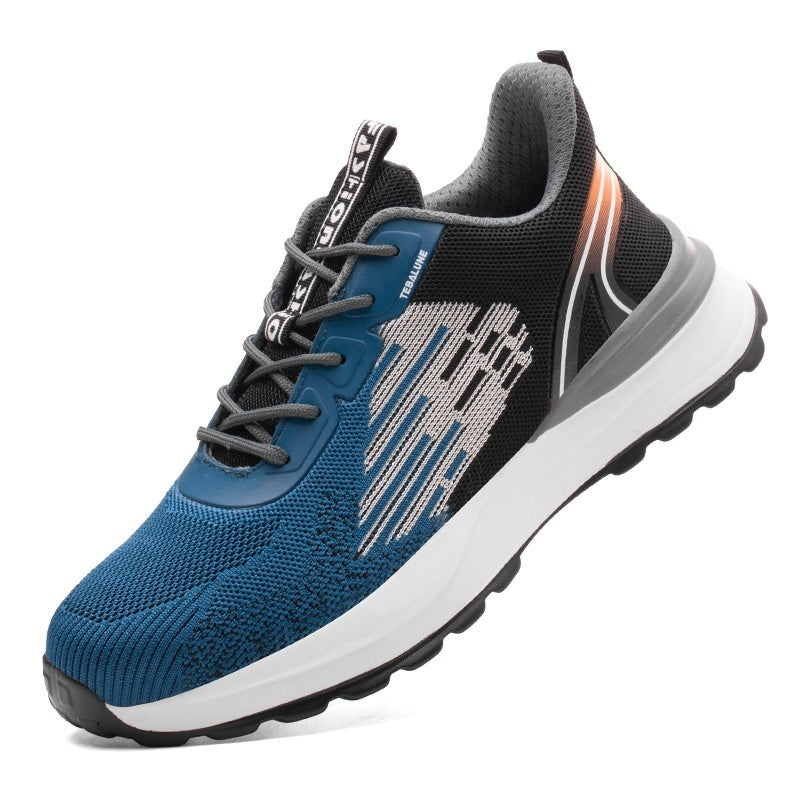 Men's Lightweight Breathable Wear-resistant Non-slip Safety Work Shoes