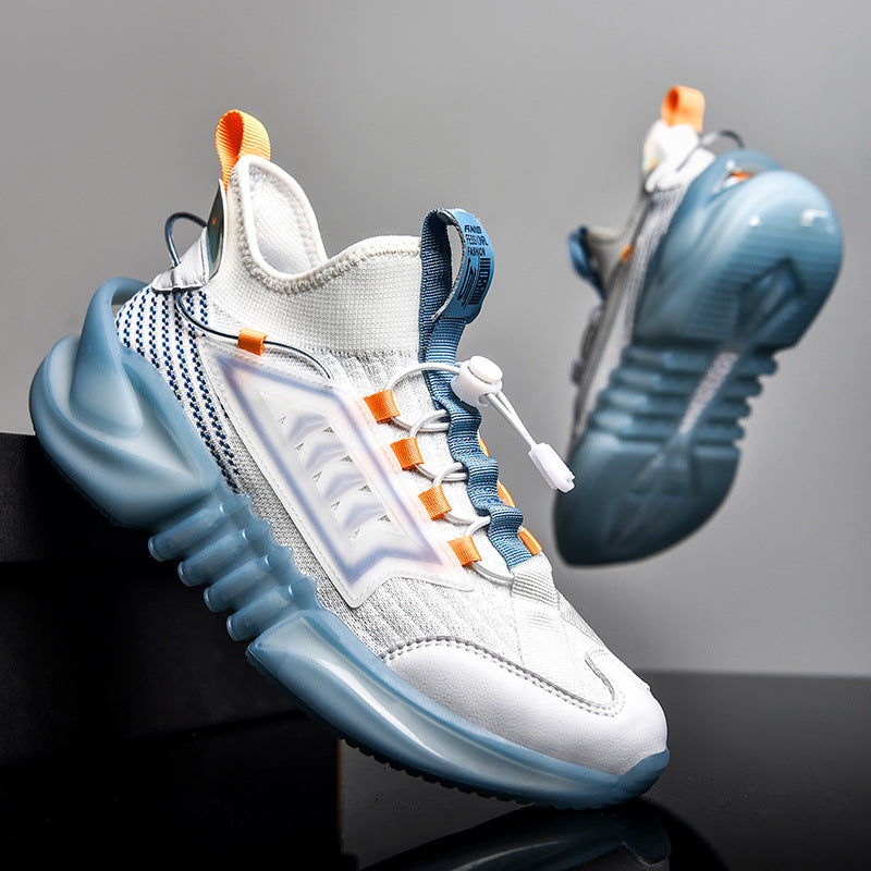Breathable Mesh Popcorn Sports Running Shoes Casual Shoes