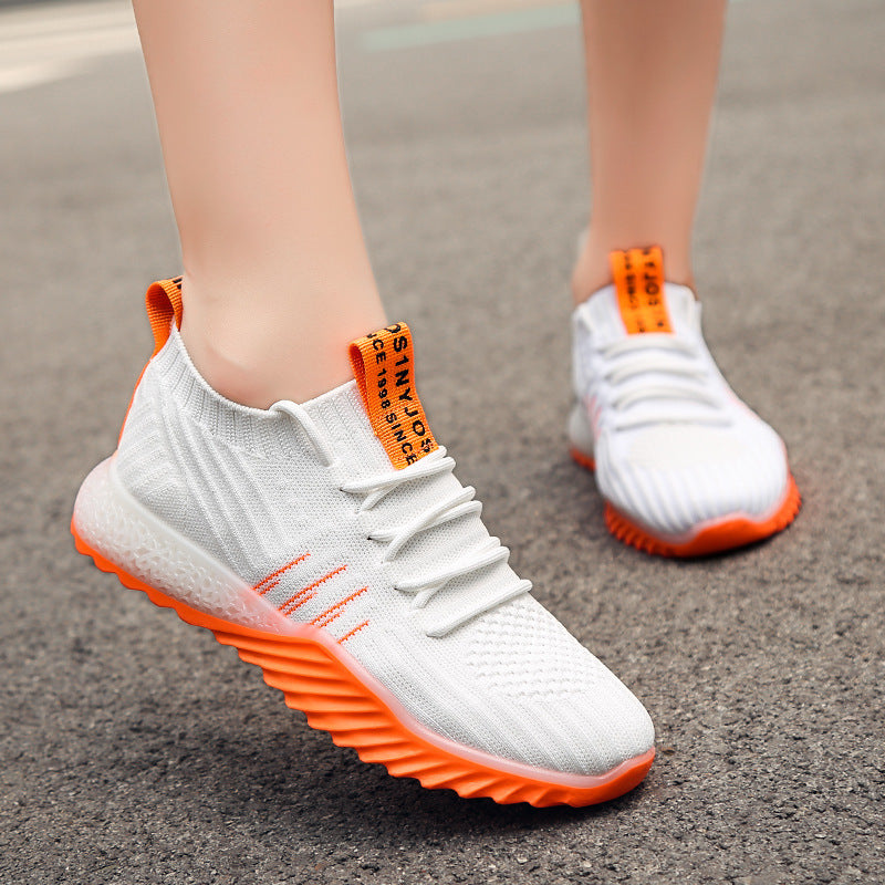 Junior High School Students' Shoes, Sneakers, All-match Student Running Shoes, Breathable Net Shoes, Summer Women
