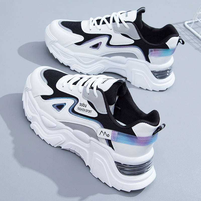 Fall New Women's Thick-soled Running Casual Shoes
