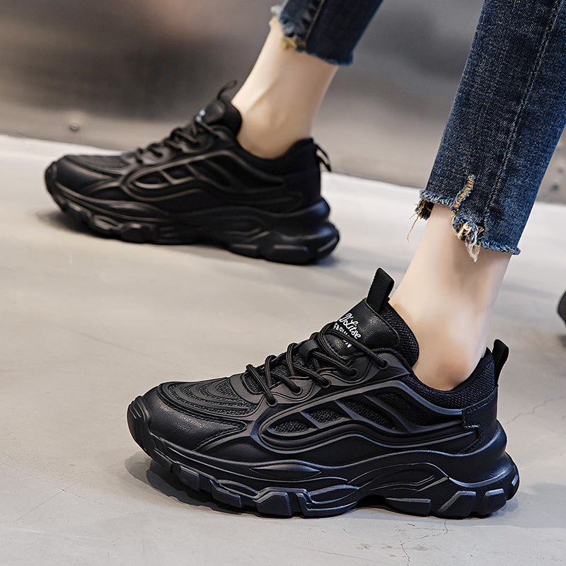 Casual Running Shoes With Increased Thick Sole