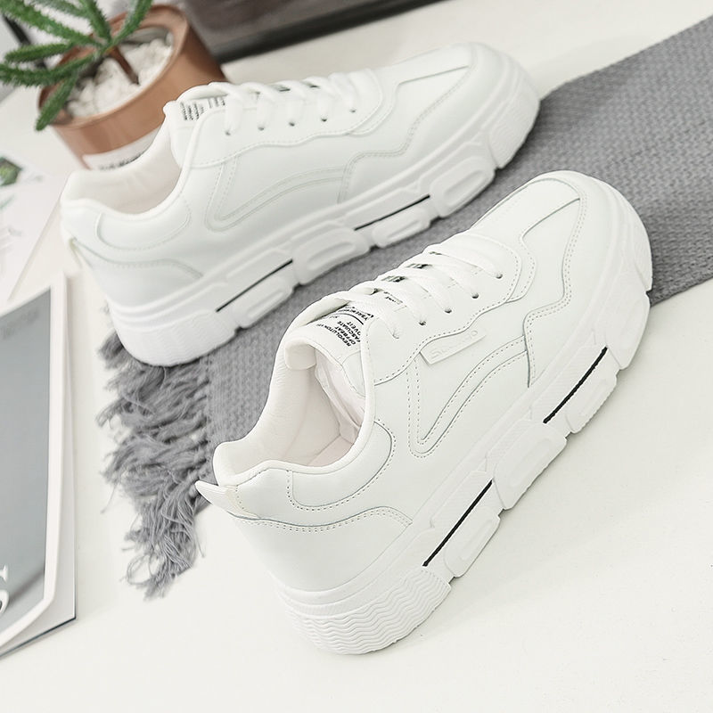 New Spring Girls Sports Shoes Girls Running White Shoes