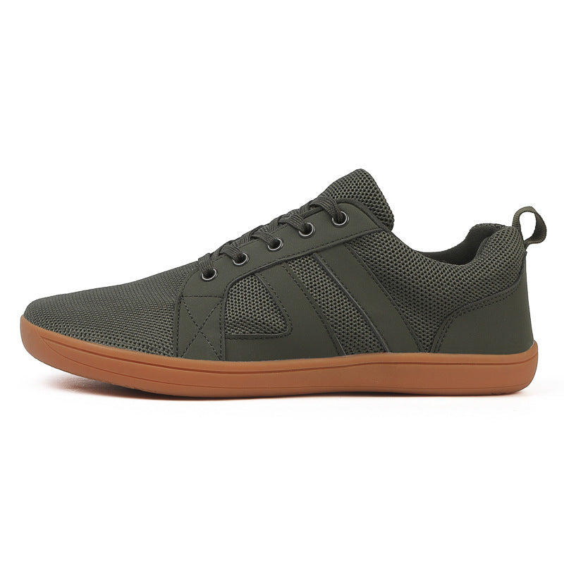 Couple Breathable Lace-up Mesh Shoes Casual Walking Sneakers Men Non-slip Running Sports Shoes Women