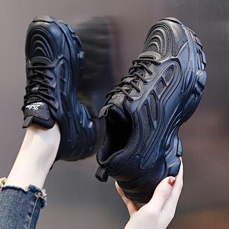 Casual Running Shoes With Increased Thick Sole